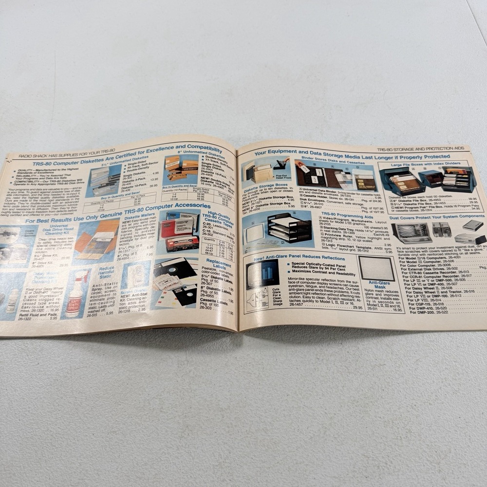 Vintage 1983 RADIO SHACK TRS-80 Microcomputer Catalog RSC-8 Computer - Picture 7 of 8